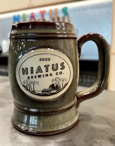 Hiatus Brewing Company 2022 Mug Club Ocala Florida Craft Beer Brewery Brewpub
